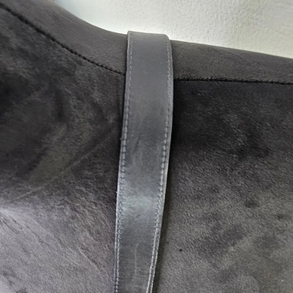 Coach VINTAGE 1998 Equesterian Slim navy Crossbody Shoulder Bag - Picture 8 of 16